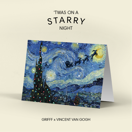 'Twas on a Starry Night by Grifff, Pack of 8