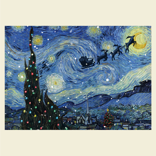 'Twas on a Starry Night by Grifff, Pack of 8